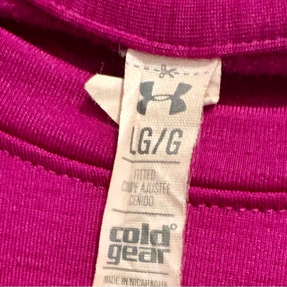 Under Armour Pink Long Sleeve Shirt - Picture 2 of 4